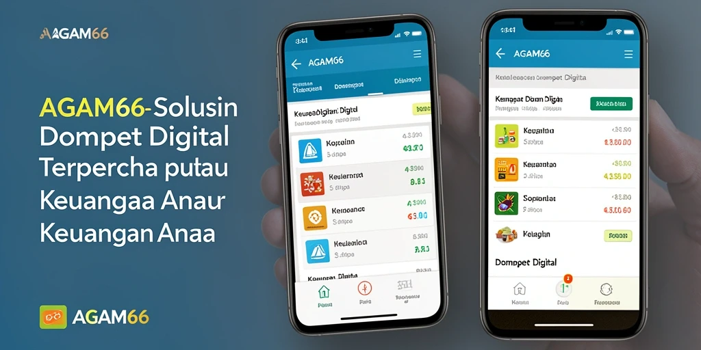 Tampilan antarmuka pengguna AGAM66 yang modern dan fungsional.