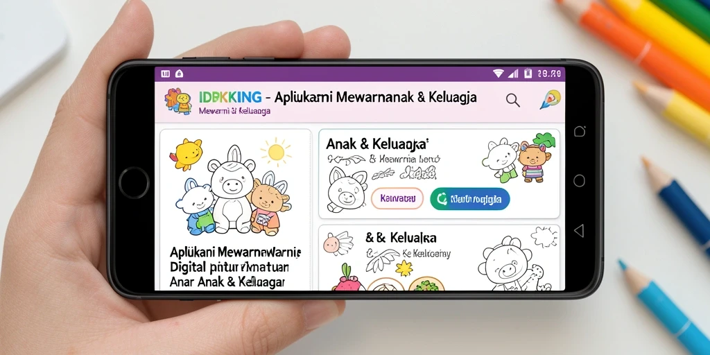 Tampilan antarmuka IDRKING yang intuitif dan menarik.