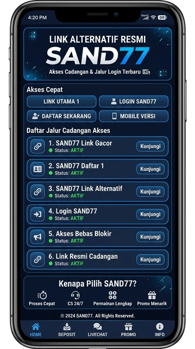 Link Alternatif Resmi untuk Sand77 di Indonesia