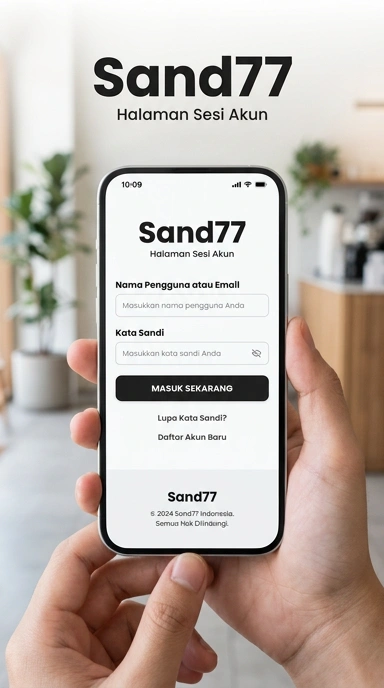 Masuk ke Akun Anda di sand77 dengan Mudah