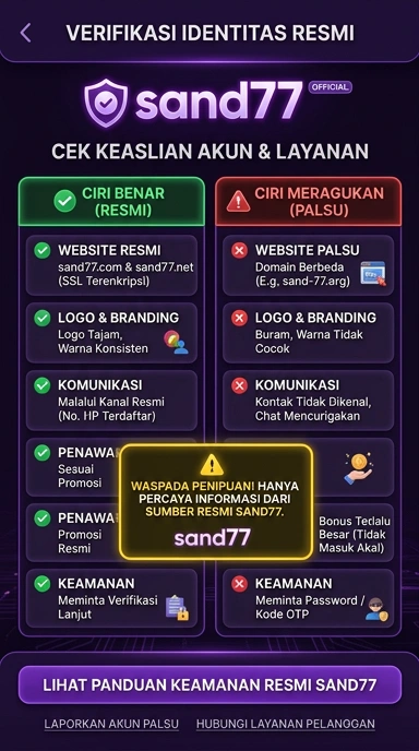 Halaman Resmi sand77 untuk Pengguna Android Indonesia
